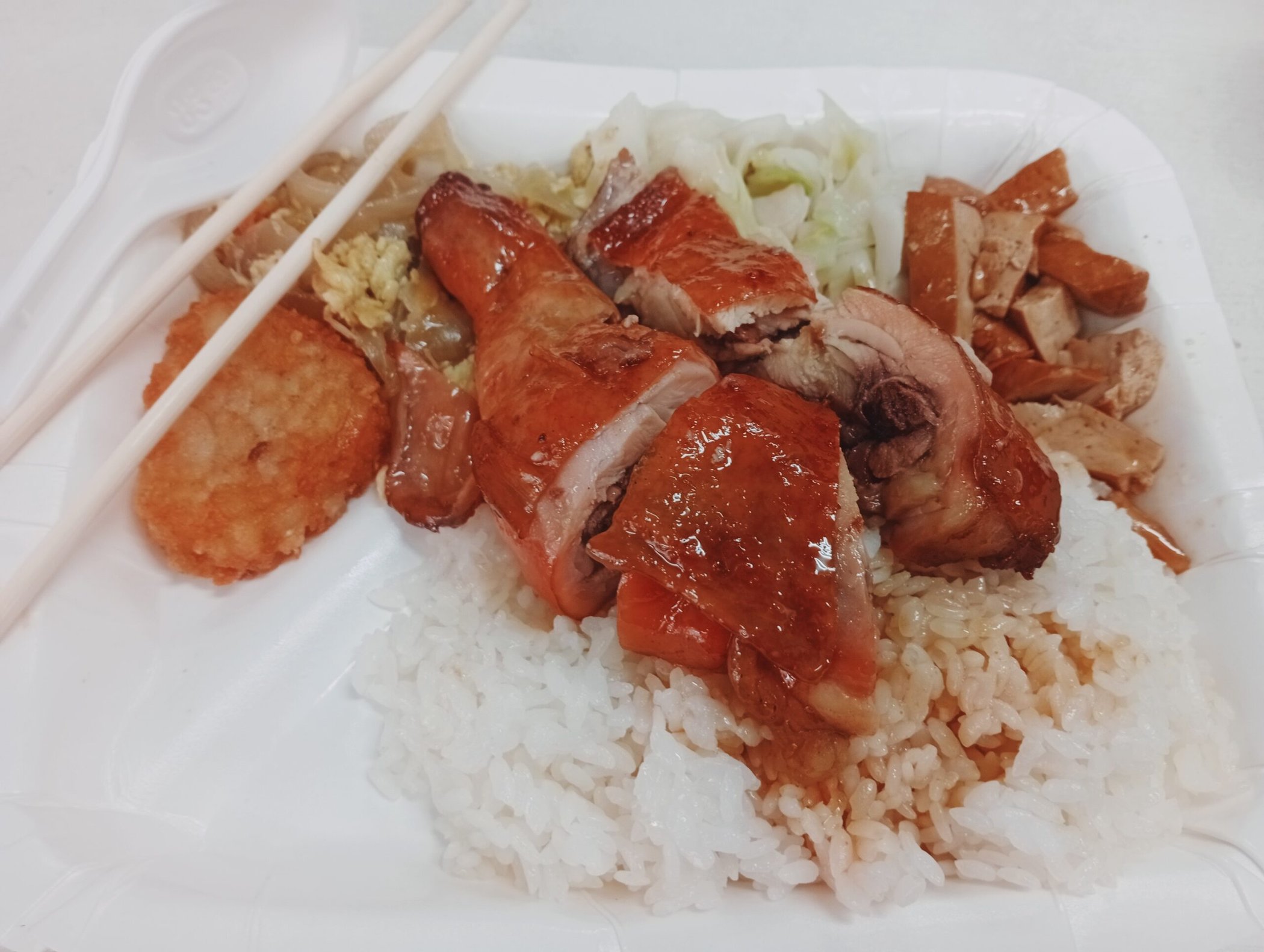 Cooked chicken with vegetables and rice for air fryer protein meal ideas